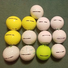 SEED MIX x 12 used golf balls