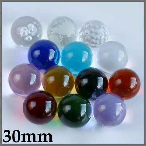 Glass bead round - glass,