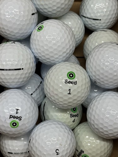 Seed golf balls - golf, pearl/a