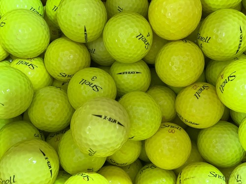 Yellow snell golf balls pearl - golf,